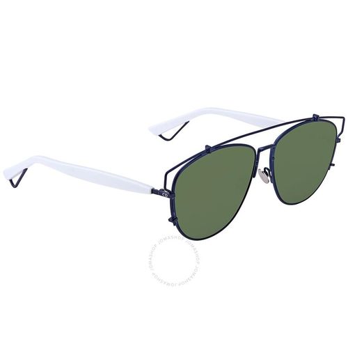 Kính Mát Dior Technologic Green Mirror Aviator Ladies Sunglasses DIORTECHNOLOGIC TVC/AF 57-2